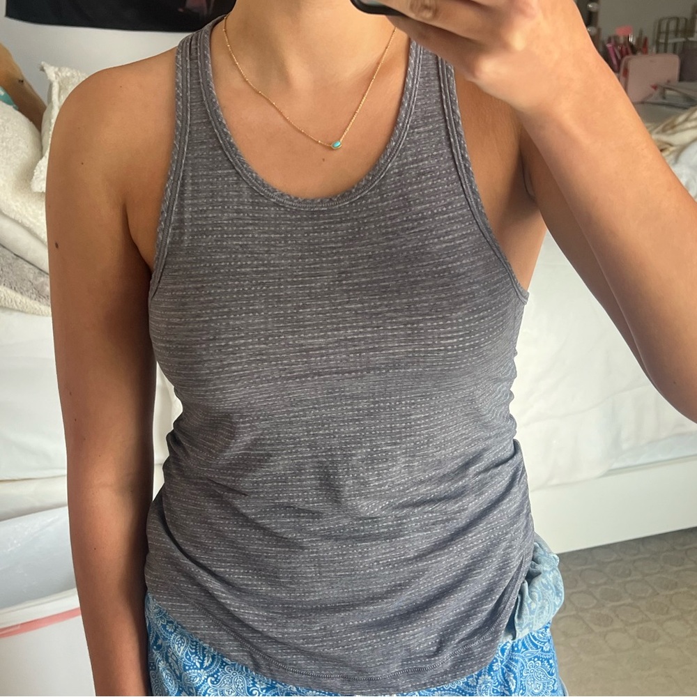 Lululemon gray tank top